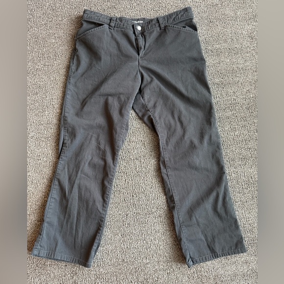 Dickies Pants Women's Size 10P Black Relaxed School Work Utility Alt Uniform Y2K - Picture 1 of 5